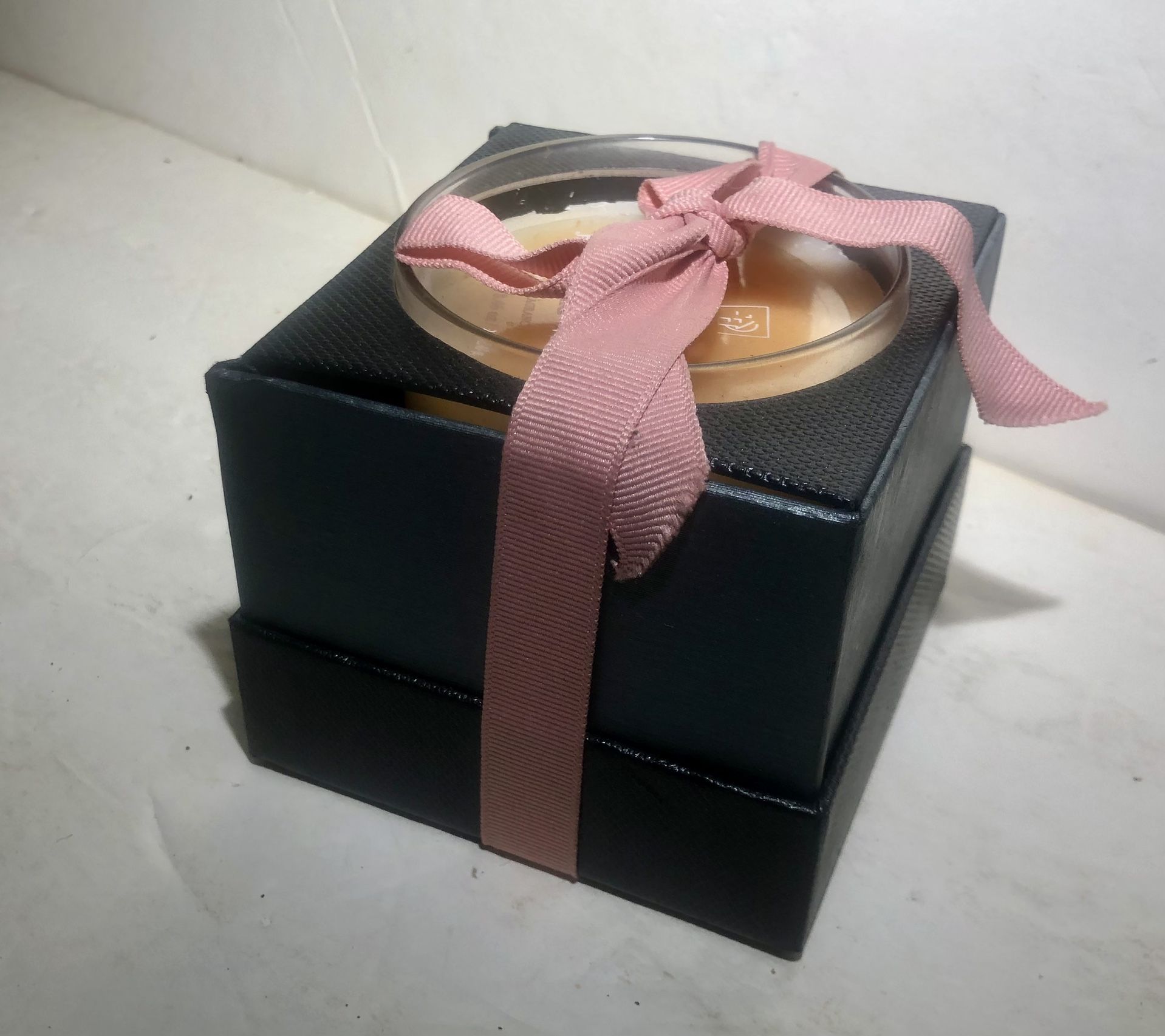 Jasmine & Wisteria Large 8.46 Ounce Votive Candle With Glass Holder & Box