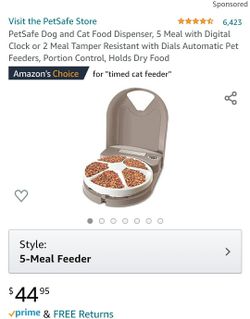 Electric Pet feeder