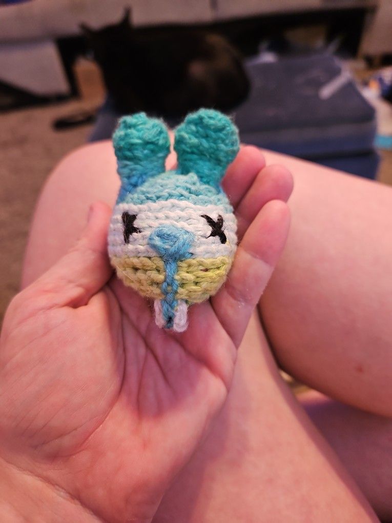 Zombunny Head Mini Plush