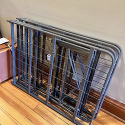 Folding Metal Platform Bed Frame (Full)