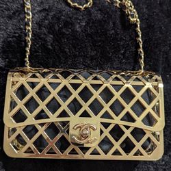 Gold Chain Mini Bag 