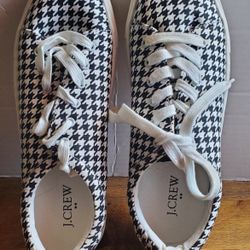 J. Crew HoundStooth Road Trip Sneakers