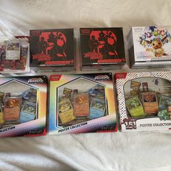 Sealed LOT - Destined Rivals, Prismatic Evolutions 151 Pokemon Cards