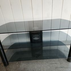 Glass TV table or entertainment center