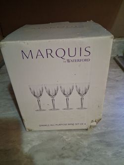 Sparkling all purpose wine set of 4