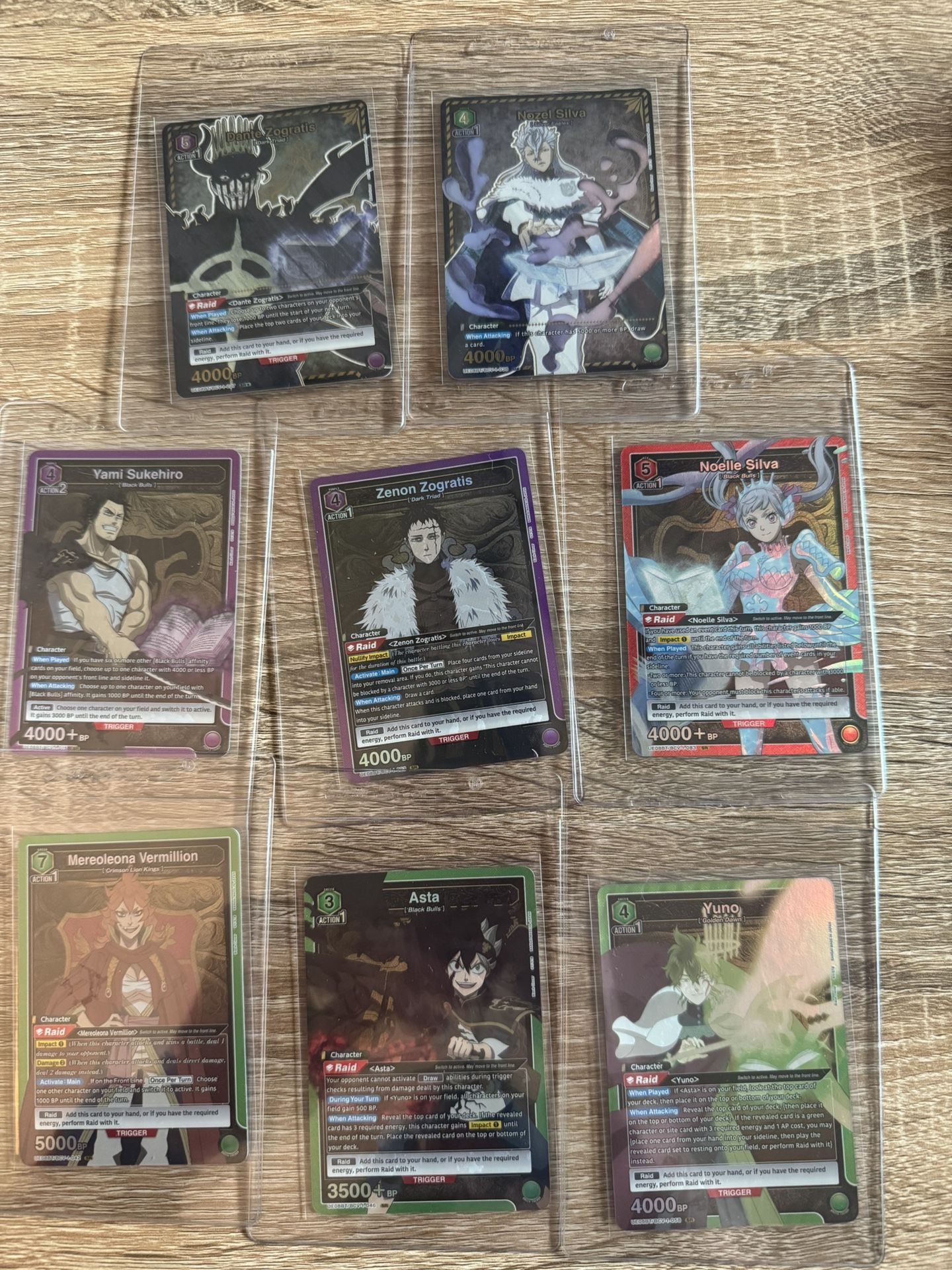 Union Arena Black Clover Super Rares And Alternate Arts