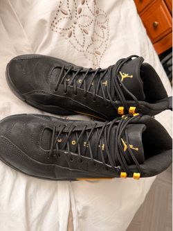 Jordan 12 Black Taxi