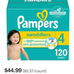 PAMPERS SIZE 4
