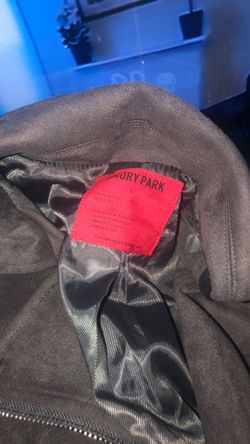 Large sued grey jacket