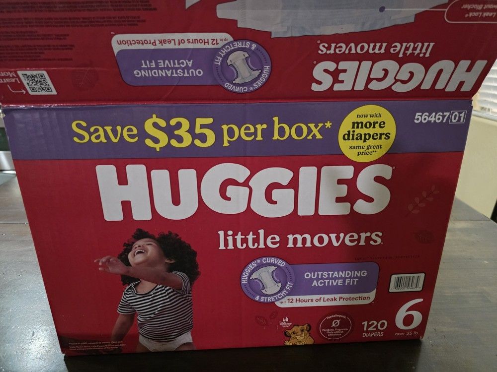Huggies Size 6 Diapers