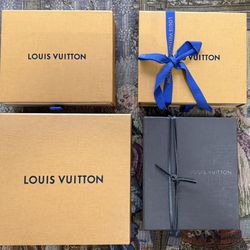 Empty Louis Vuitton Gift Boxes And Bags