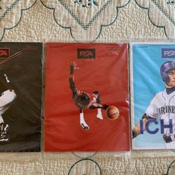 PSA Sports Magazines Lot Of 3: The Goats 