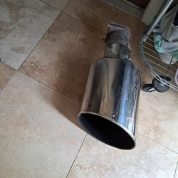 4x4 Off Road Lifted Diesel 12in Trash Can Exhaust 