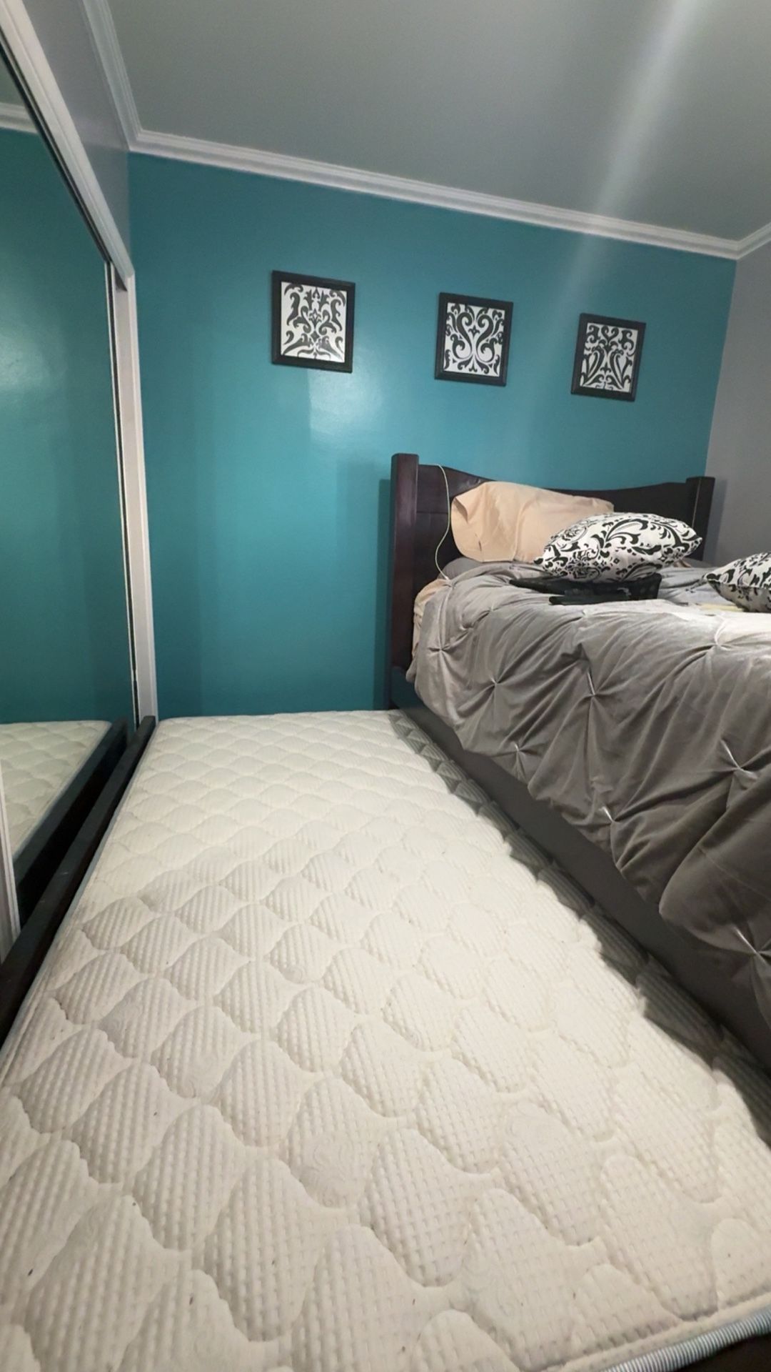 Dual Full Size Bed Frame