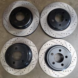 Brake Rotors Drill and Slot