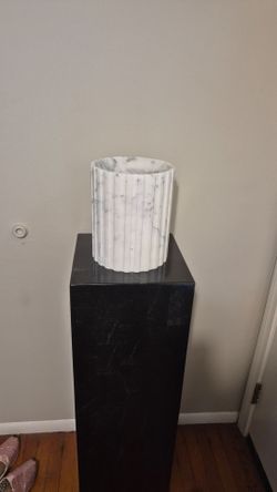 White Marble Vase