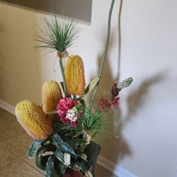 Fake Plant In The Vase 