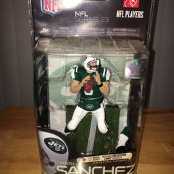 2010 NFL Players McFarlane  Quarterback Mark Sanchez MFG Defect