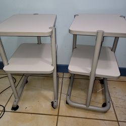 Anthro Heavy Duty Rolling Computer Rack/shelf