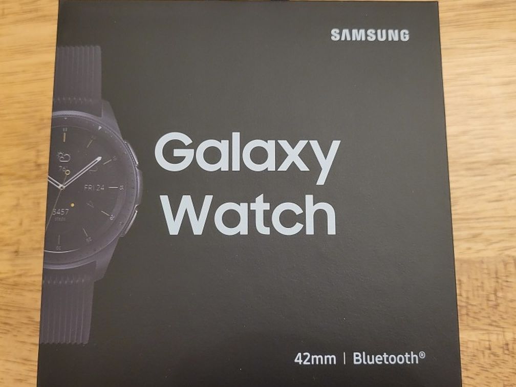 Galaxy Watch 42mm Black Bluetooth Brand New