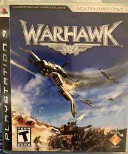PS3-WARHAWK,-Online Battles Await-Mint Condition