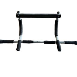 Pro Fit Iron Gym Multi-Grip Chin Pull Up Bar Door Jamb Frame Exercise Workout
