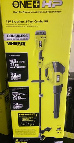 Ryobi 18V ONE+ HP Brushless 2-Tool Combo Kit