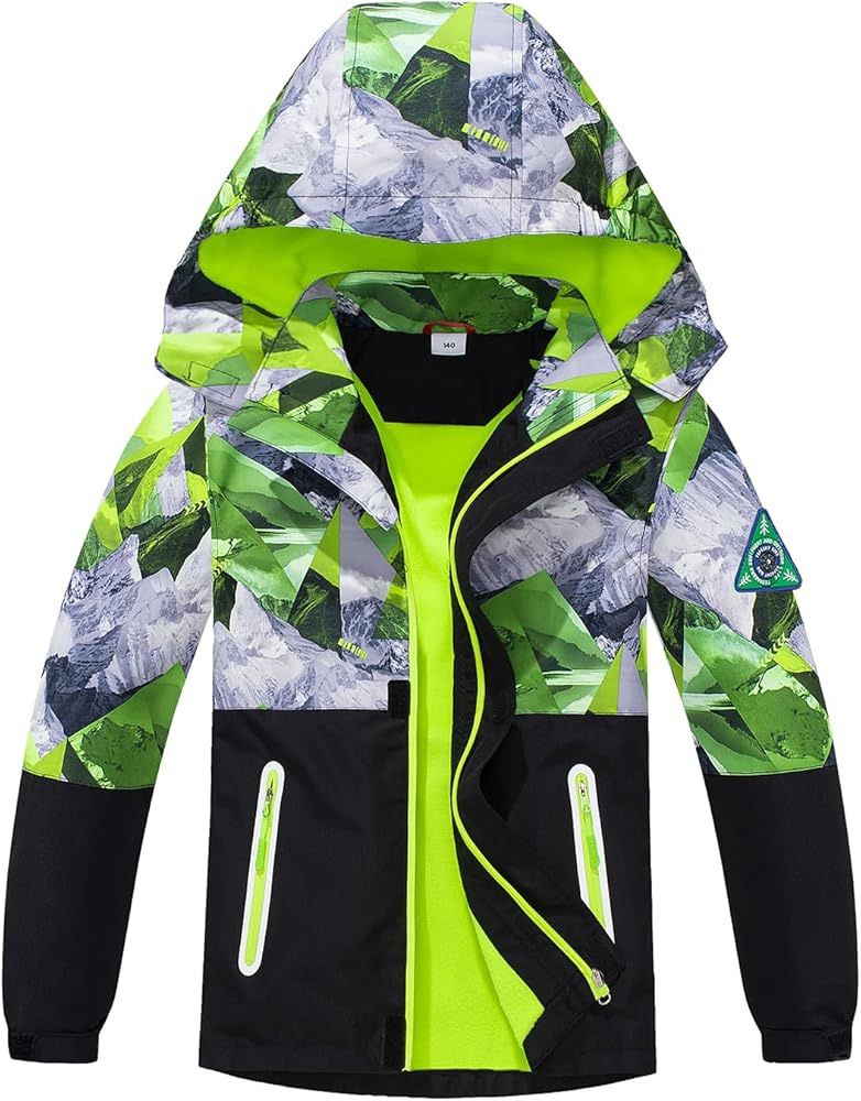Boys' waterproof jacket Size 140