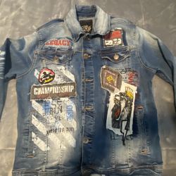 Médium Copper Rivet Denim Jacket