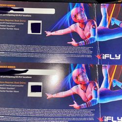 I FLY - 2 Tickets With 2 Flys Each