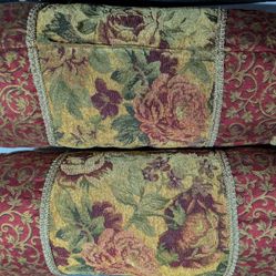 High Quality Designer Pillows For Coach/Bed , Like New ,