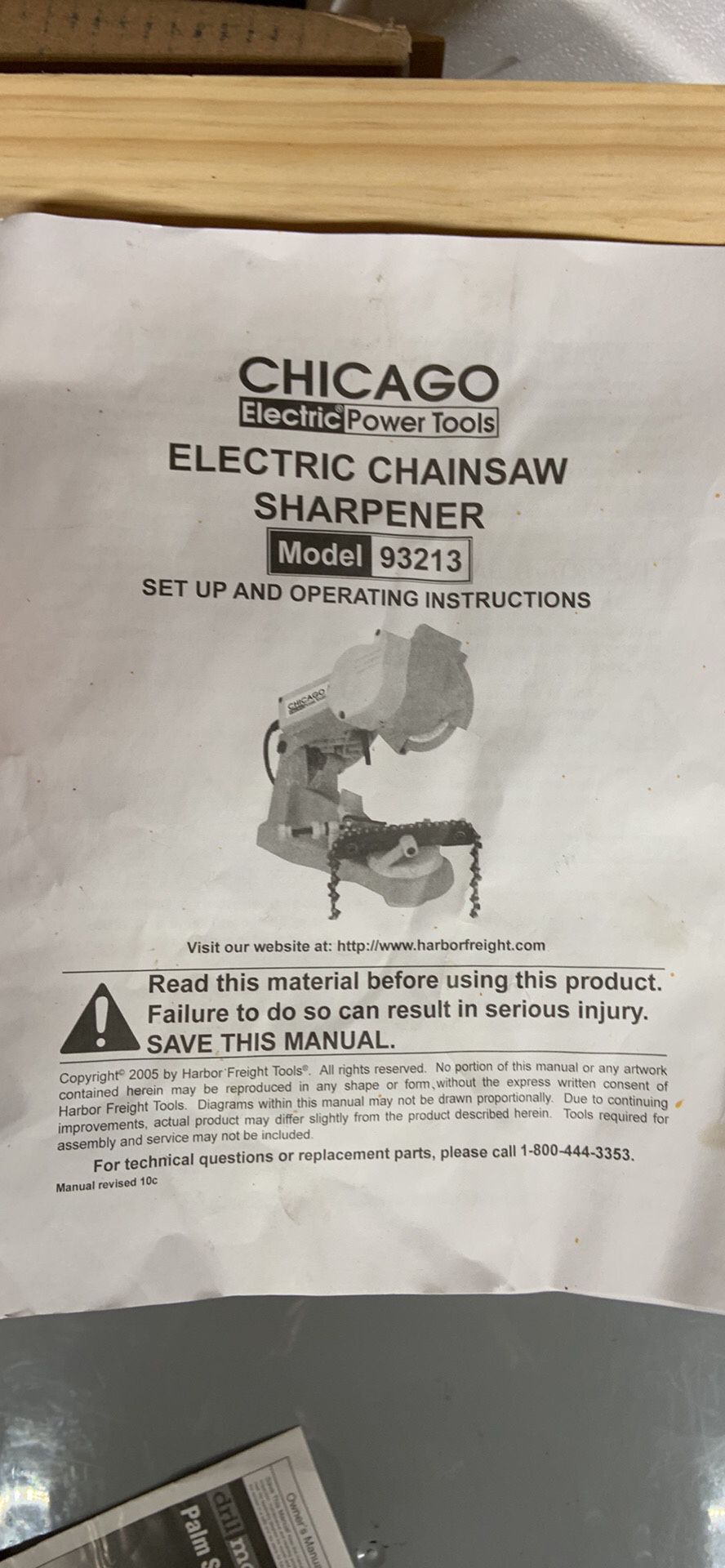 Chain Saw Chain Sharpener