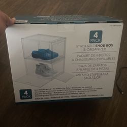 Stackable Shoe Box’s