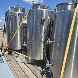 Three Winery Tanks
