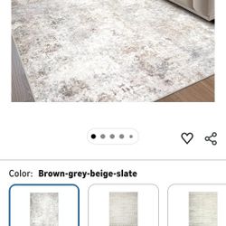 Washable Rugs 8x10 Area Rugs for Living Room,Modern Abstract Rugs for Bedroom,Large Carpets,Ultra Soft Faux Wool Retro Dining Room Rug,Non Slip&Non-Sh