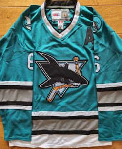 San Jose Sharks Sandis Ozolinsh 1992-93 Jersey XL