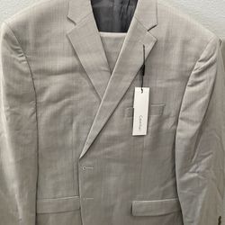 Men’s Kenneth Cole, Calvin Klein Suits 