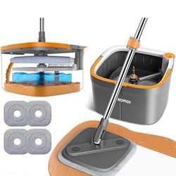 New Flat Spin Mop 