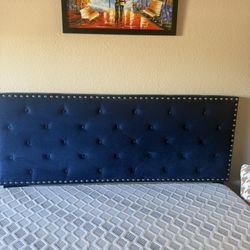 Queen Bed frame With  Costco Mattress - Need To Go By Tomorrow 