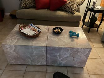 Custom Made Formica Cube Tables