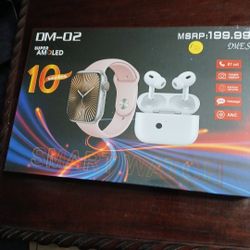 Smart Watch And Ear Buds