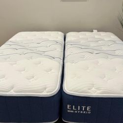 Bear Mattress, Bear Elite Hybrid, Split King, Firmness: Firm only  Asking for $450 Barely used, like new condition  Refurbished and wrapped for easy t