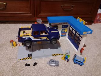 Playmobil Car Service Garage Playset
