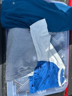 Lululemon Shorts Bundle Men’s Medium + Large Nike Hoodie & 3/4 Sleeve Shirt