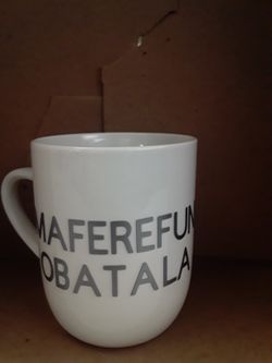 Orisha Coffee Mug " Maferefun Obatala"