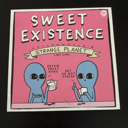 New! Sweet Existence A Strange Planet Card Game, for Ages 13 and Up