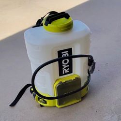 Ryobi 18v 4 Gallon Backpack Sprayer