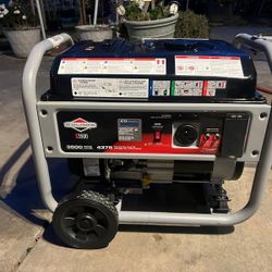 Briggs and stratton 3500-Watt Recoil Start Gasoline Powered Portable Generator with Ohv Engine-50 State.
