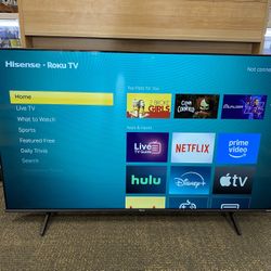 HISENSE 58R6E5 58" 4K UHD ROKU TV