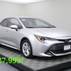 2020 Toyota Corolla Hatchback SE